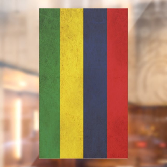 Mauritius Flag Vintage Design (Sheet 2)