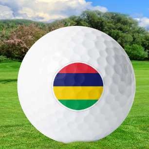 Mauritius Golf Balls, Flag Golfers / Patriots Golf Balls
