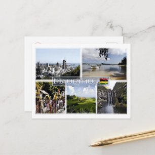 Mauritius - Mosaic - Postcard
