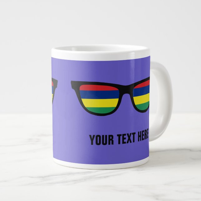 Mauritius Shades custom mugs (Front Right)