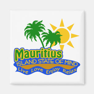 Mauritius State of Mind magnet