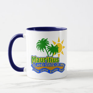 Mauritius State of Mind mugs - choose style