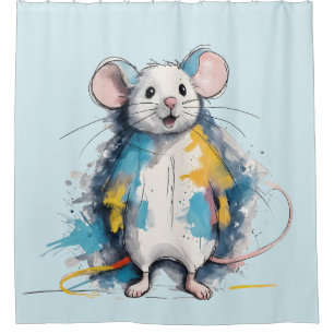 Maus Shower Curtain