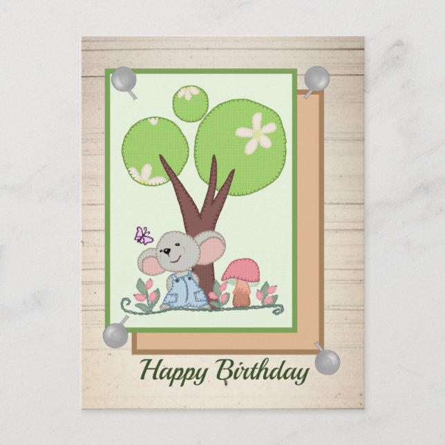 Maus unterm Baum Postcard (Front)