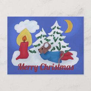 Mäuseweihnachten Postcard