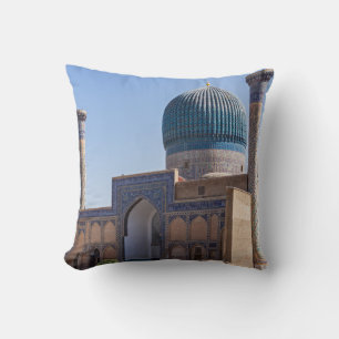 Mausoleum of Amir Timur - Samarkand, Uzbekistan Cushion
