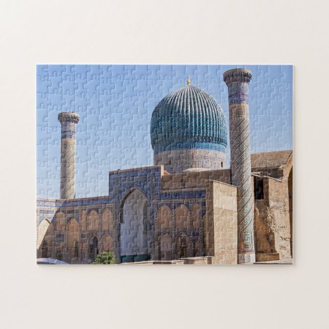 Mausoleum of Amir Timur - Samarkand, Uzbekistan Jigsaw Puzzle (Horizontal)