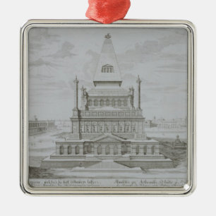 Mausoleum of Halicarnassus, Bodrum, Turkey, from ' Metal Tree Decoration