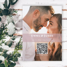 Mauve Ampersand Photo Save the Date | Wedding