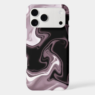 Mauve and Black mixture of colours