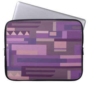 Mauve and purple hue laptop case