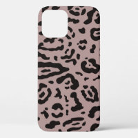Mauve Blush Pink Cheetah Leopard Animal Print