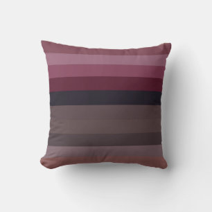 Mauve, Burgundy & Dusty Rose Cushion
