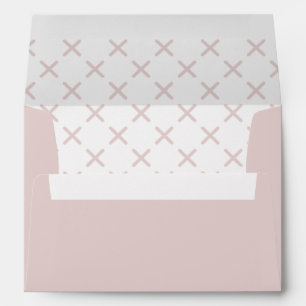 Mauve Chalk Coloured Envelope