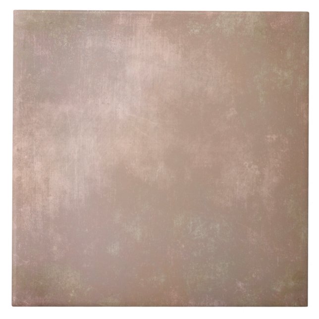 Mauve Deep Pink Faux Rustic Ceramic Tile (Front)