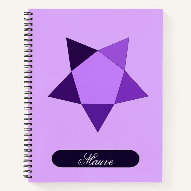 Mauve Dream Spiral Notebook (Front)