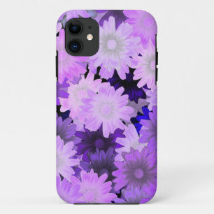Mauve floral iPhone 11 case