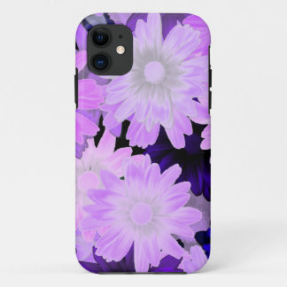 Mauve floral iPhone 11 case