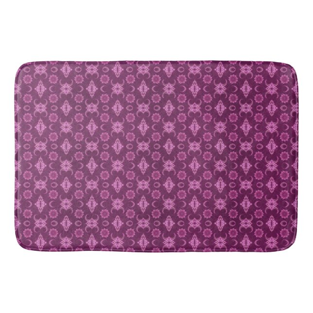 Mauve for you bath mat (Front)