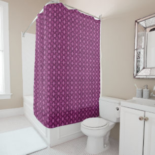 Mauve for you shower curtain