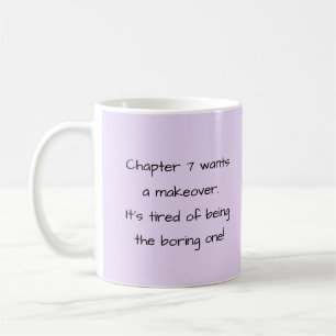 Mauve Funny Author Writing Coffee Mug