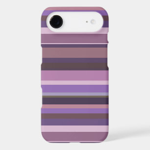 Mauve horizontal stripes