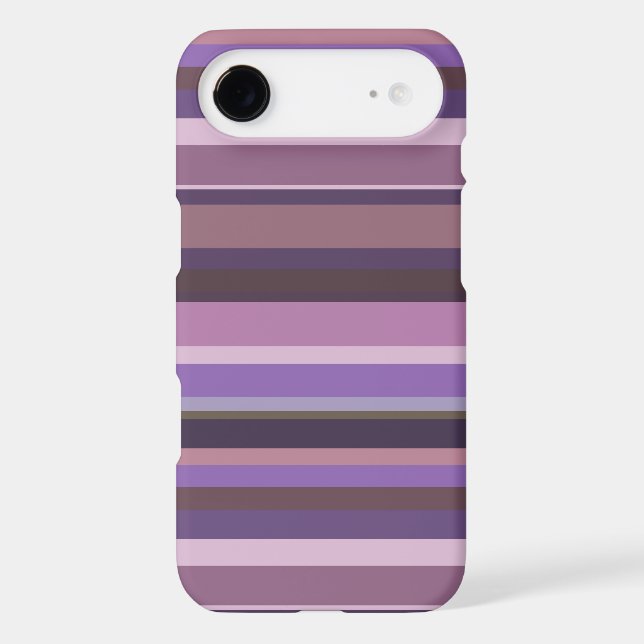 Mauve horizontal stripes (Back)