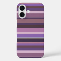 Mauve horizontal stripes