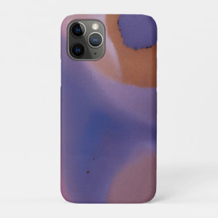“Mauve Mirage Flow” – Abstract Pink Blue Peach iPhone 11 Pro Case
