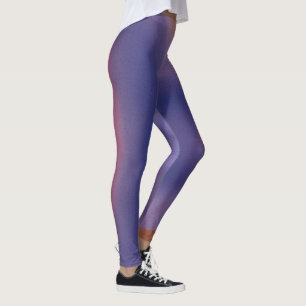 “Mauve Mirage Flow”  –  Abstract Pink Blue Peach Leggings