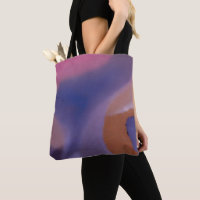 “Mauve Mirage Flow” – Abstract Pink Blue Peach