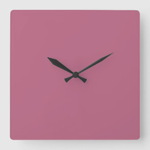 Mauve Pink Clock