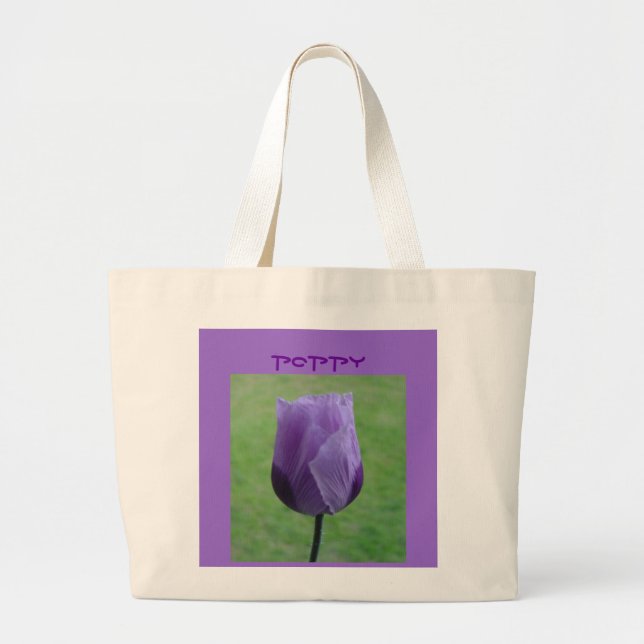 Mauve Poppy Bag (Front)