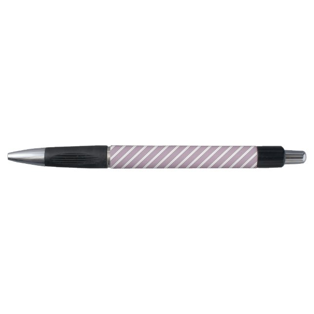 Mauve purple and white five stripes pattern (Front)