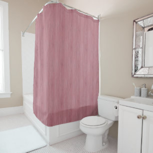 Mauve Purple Bamboo Wood Grain Look Shower Curtain