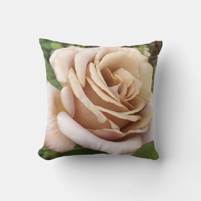 Mauve Rose Cushion (Front)