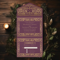 Mauve Royal Mediaeval Sword Wedding 