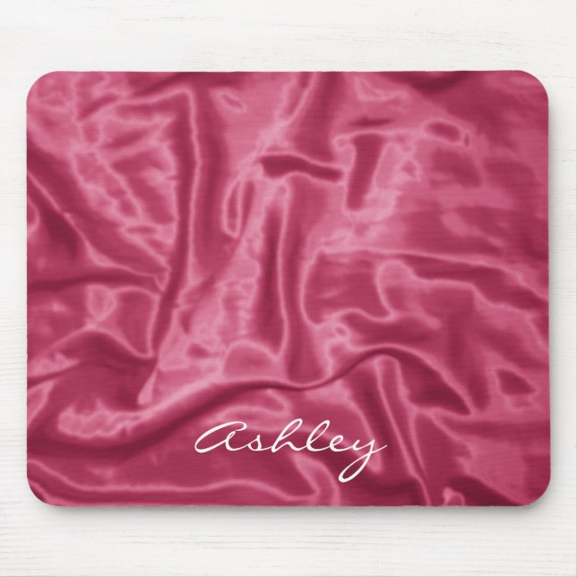 Mauve Satin - Computer Mousepad (Front)