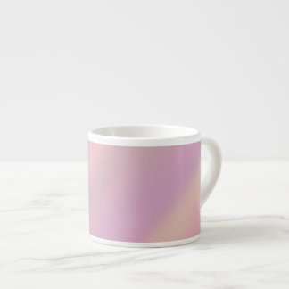 Mauve Soft Blush Pink 80s Espresso Cup
