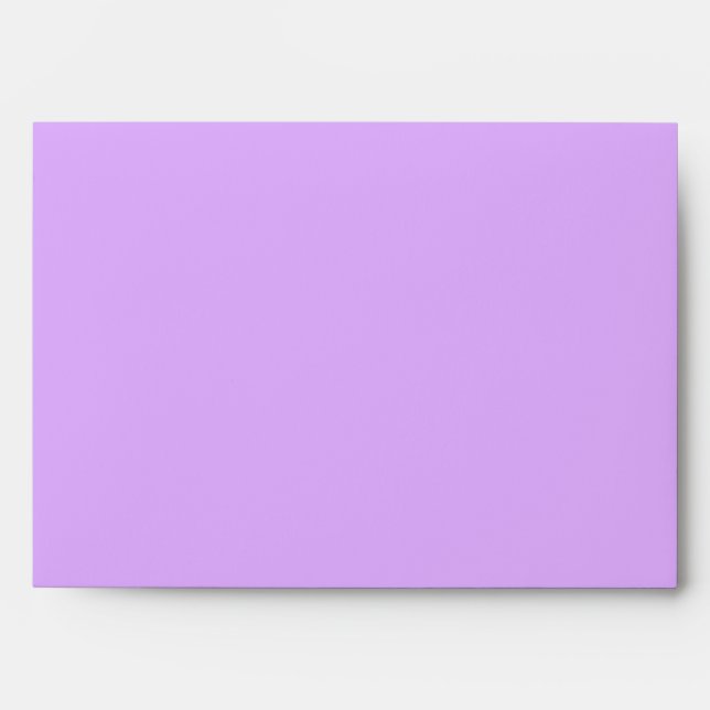Mauve Solid Colour Envelope (Front)