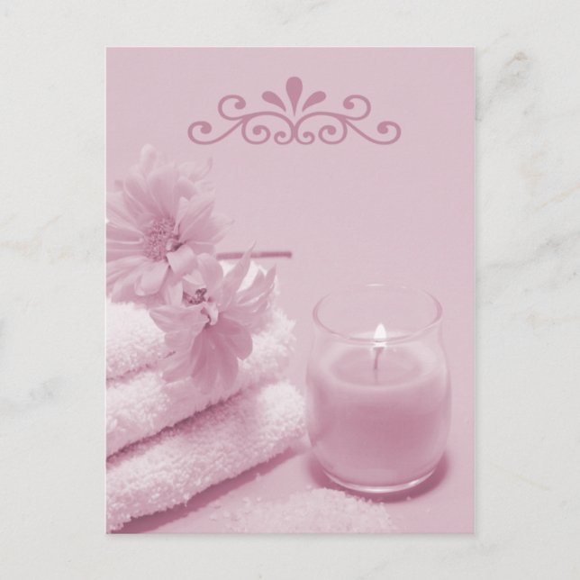 Mauve Spa Postcard (Front)