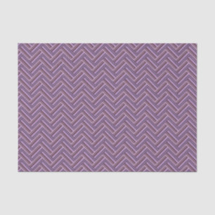 Mauve stripes double weave pattern tissue paper