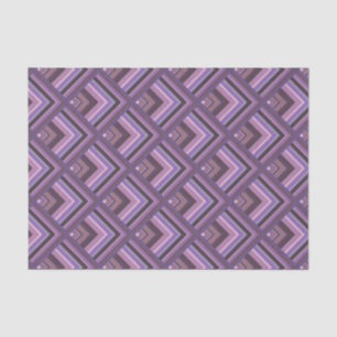 Mauve stripes scale pattern tissue paper
