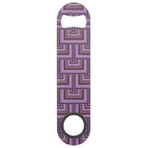 Mauve stripes square scales pattern