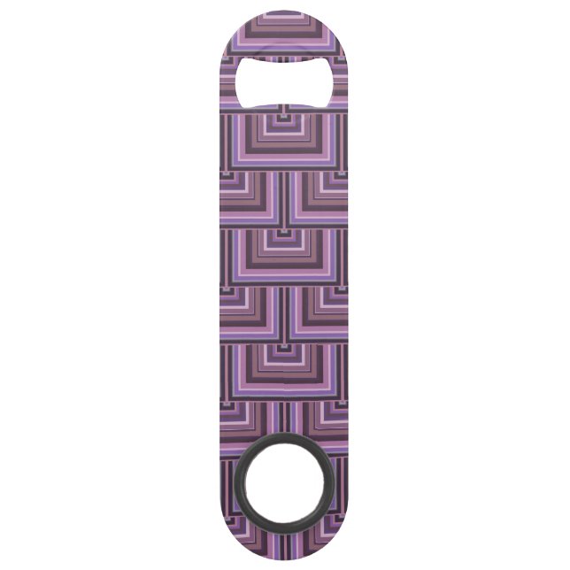 Mauve stripes square scales pattern (Front)