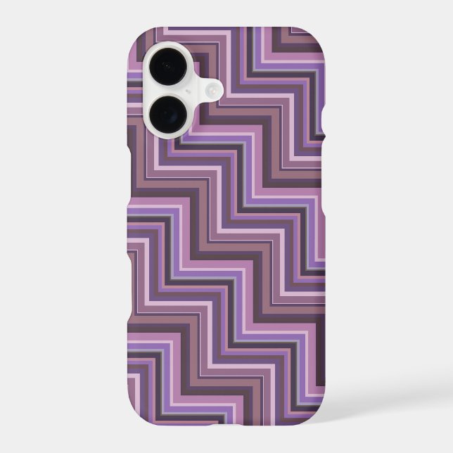 Mauve stripes stairs pattern (Back)