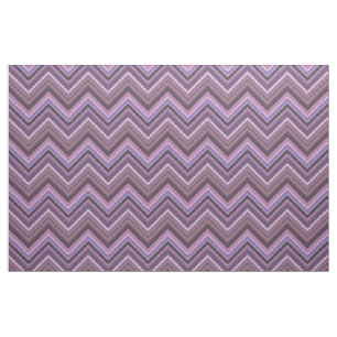 Mauve zigzag stripes fabric