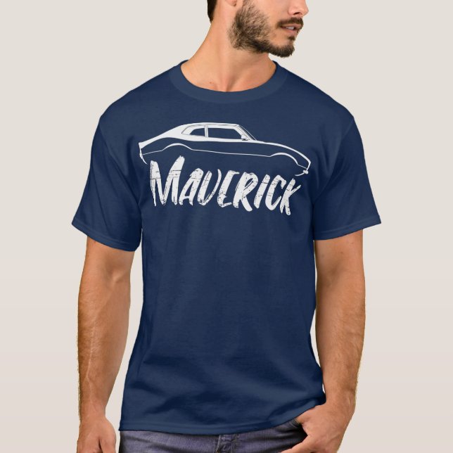 Maverick Grabber American Muscle Car Classic T-Shirt (Front)