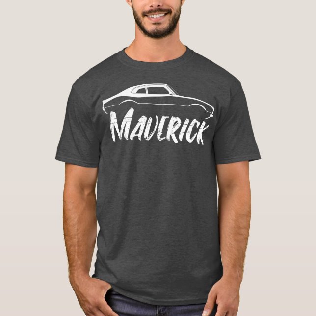 Maverick Grabber American Muscle Car Classic T-Shirt (Front)