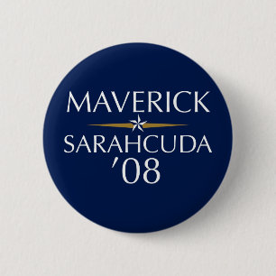 Maverick/Sarahcuda '08 Button